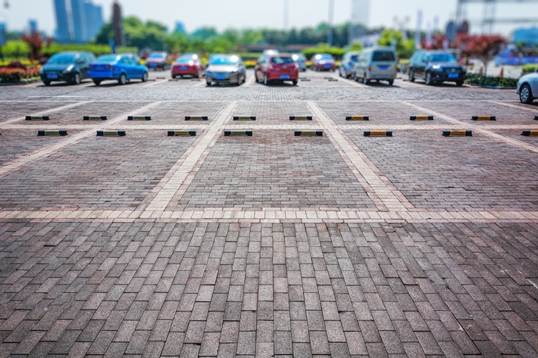 office building parking lot