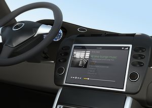 driverless car dashboard