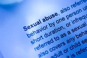 sexual abuse definition on screen