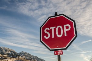 stop sign