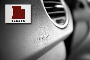airbag sign on car dashboard